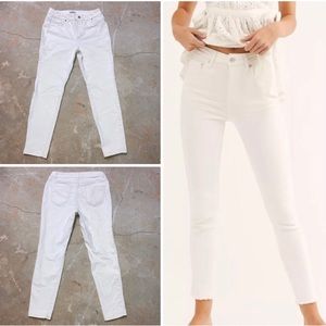 d. jeans Skinny, White, sz 8